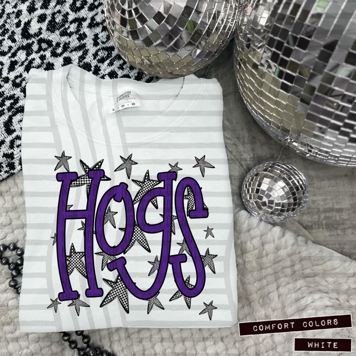 Purple Staggered Mascots (Caplinger)