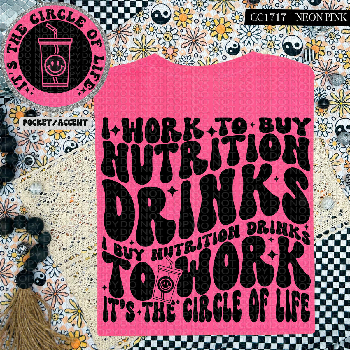 The circle of life (BACK) (HW) DTF Transfer