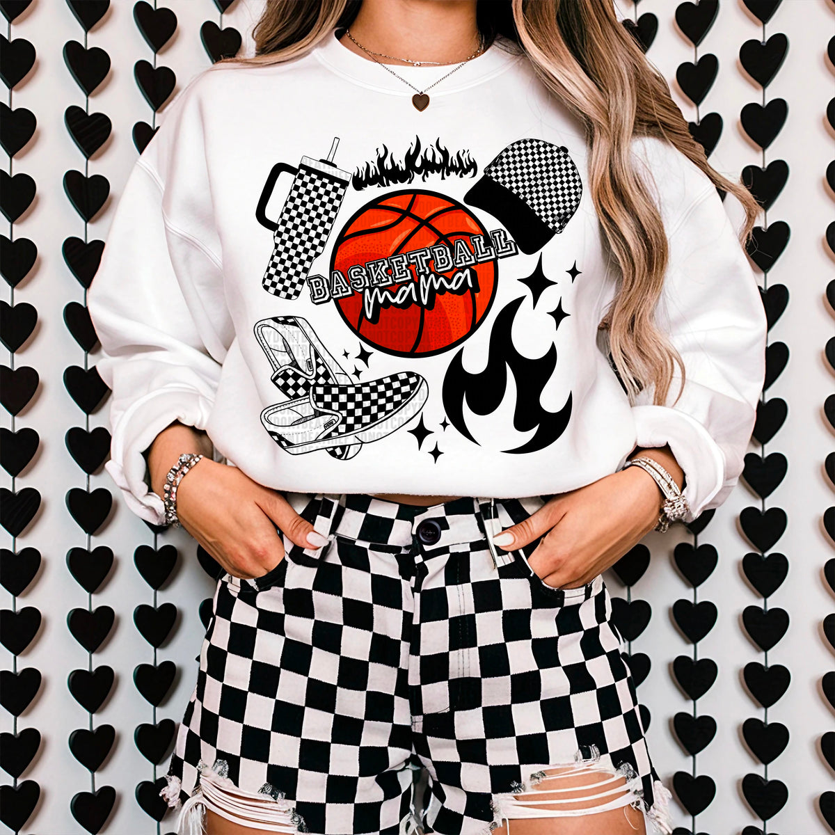 Basketball mama items 90480 DTF transfer