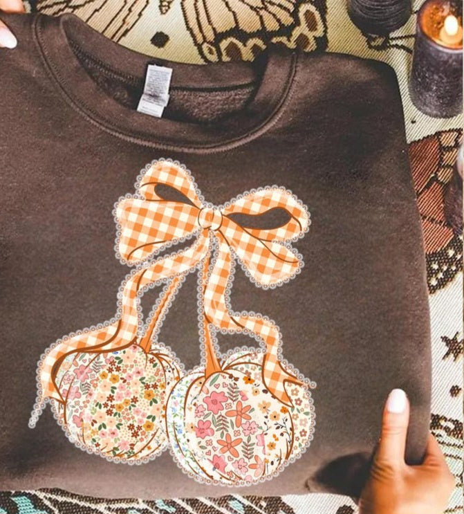 Fall cherries 109831 DTF transfers