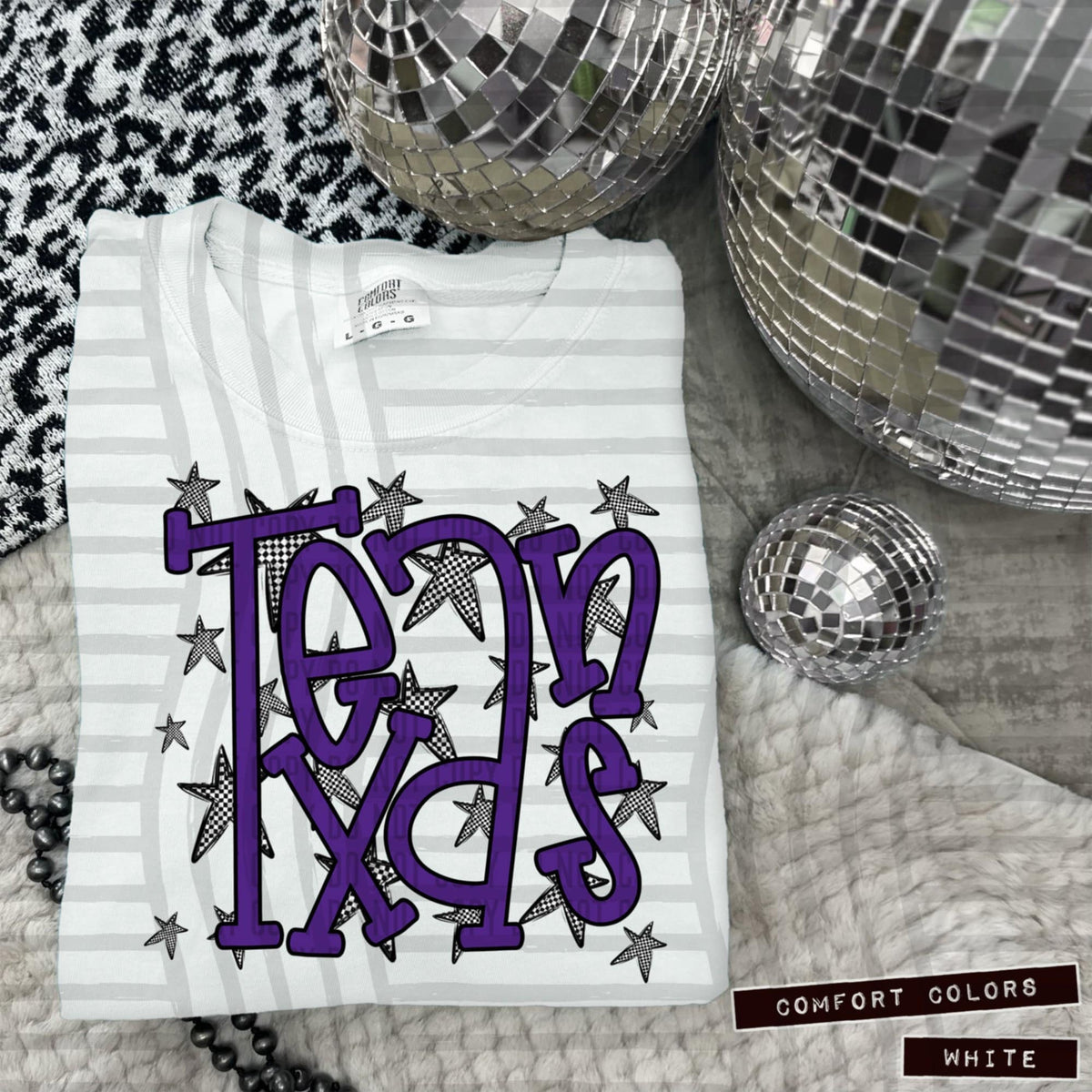 Purple Staggered Mascots (Caplinger)