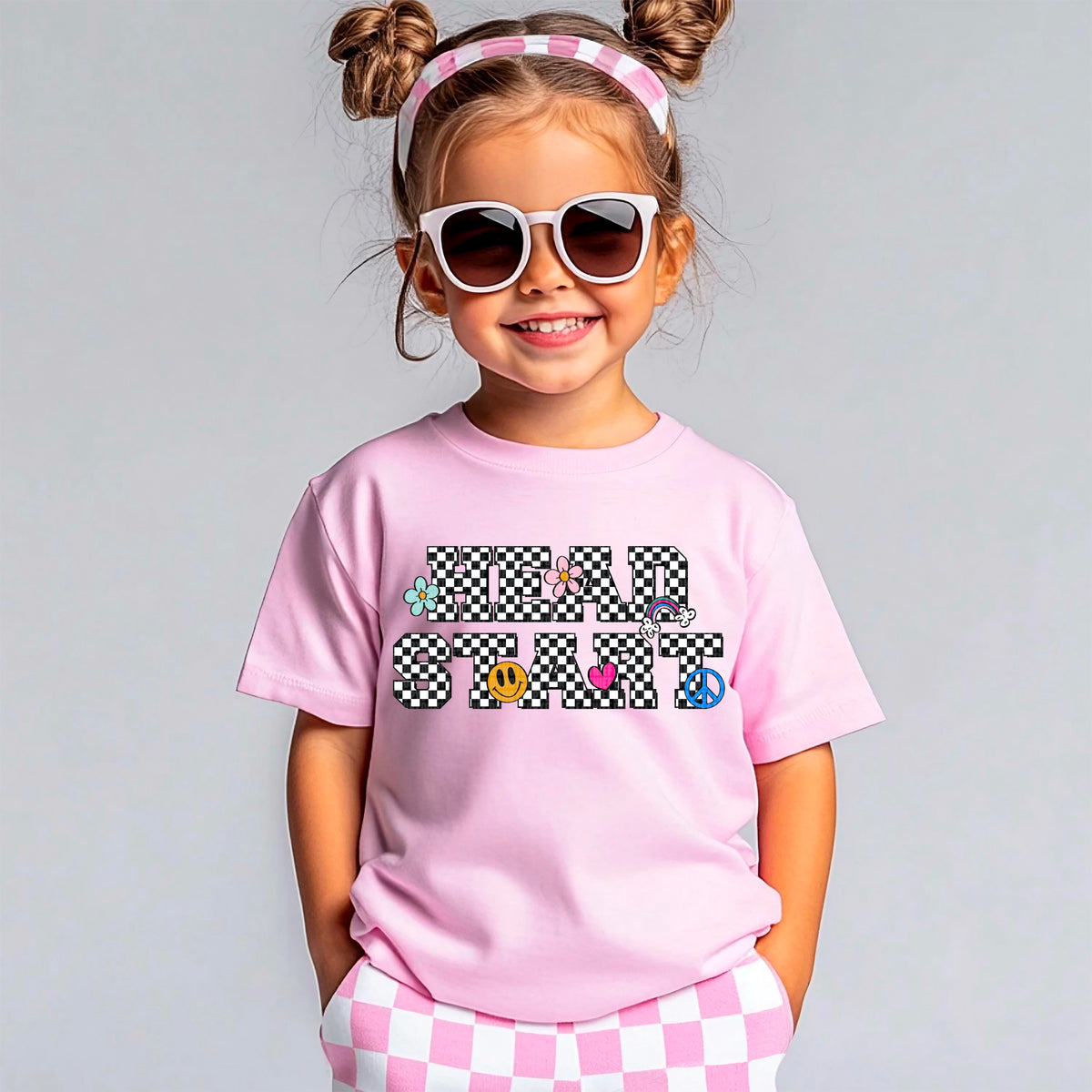 Head start checkered 95151 DTF transfer