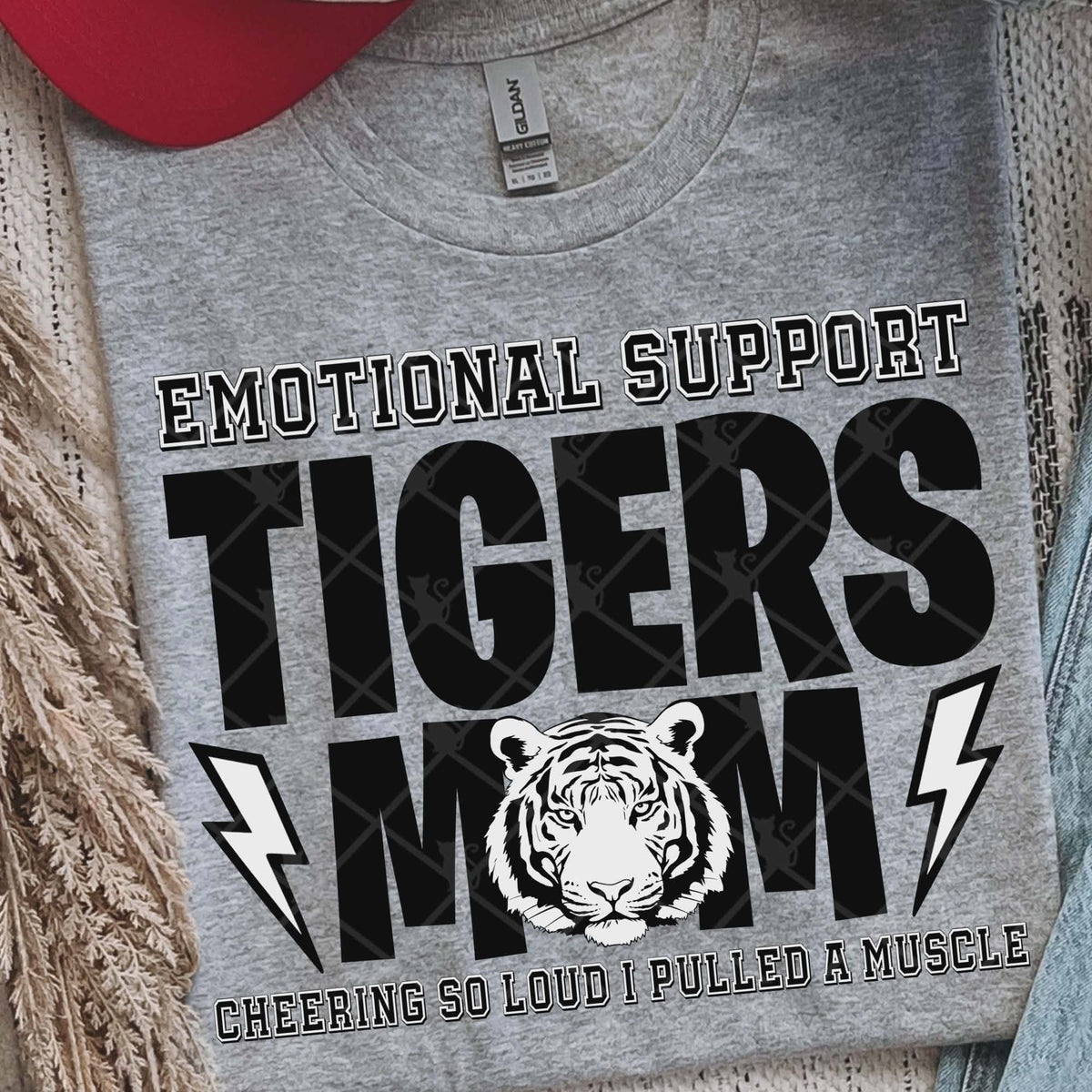 Emotional support Tigers mom (Ttd) DTF Transfer