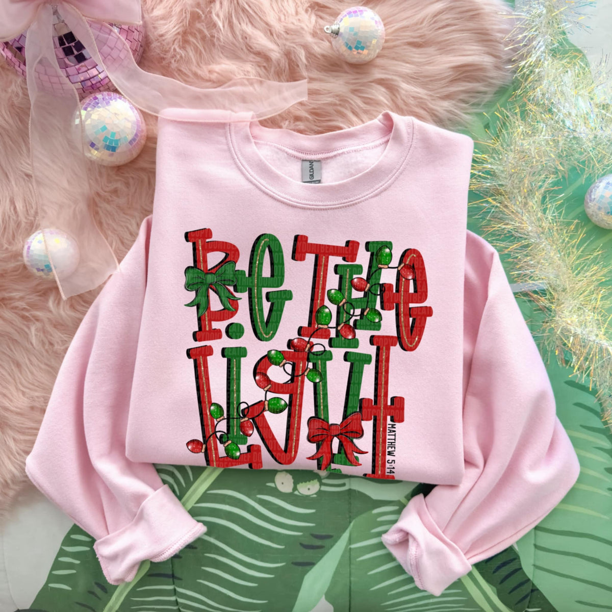 Be the light red and green (SDD) DTF Transfer