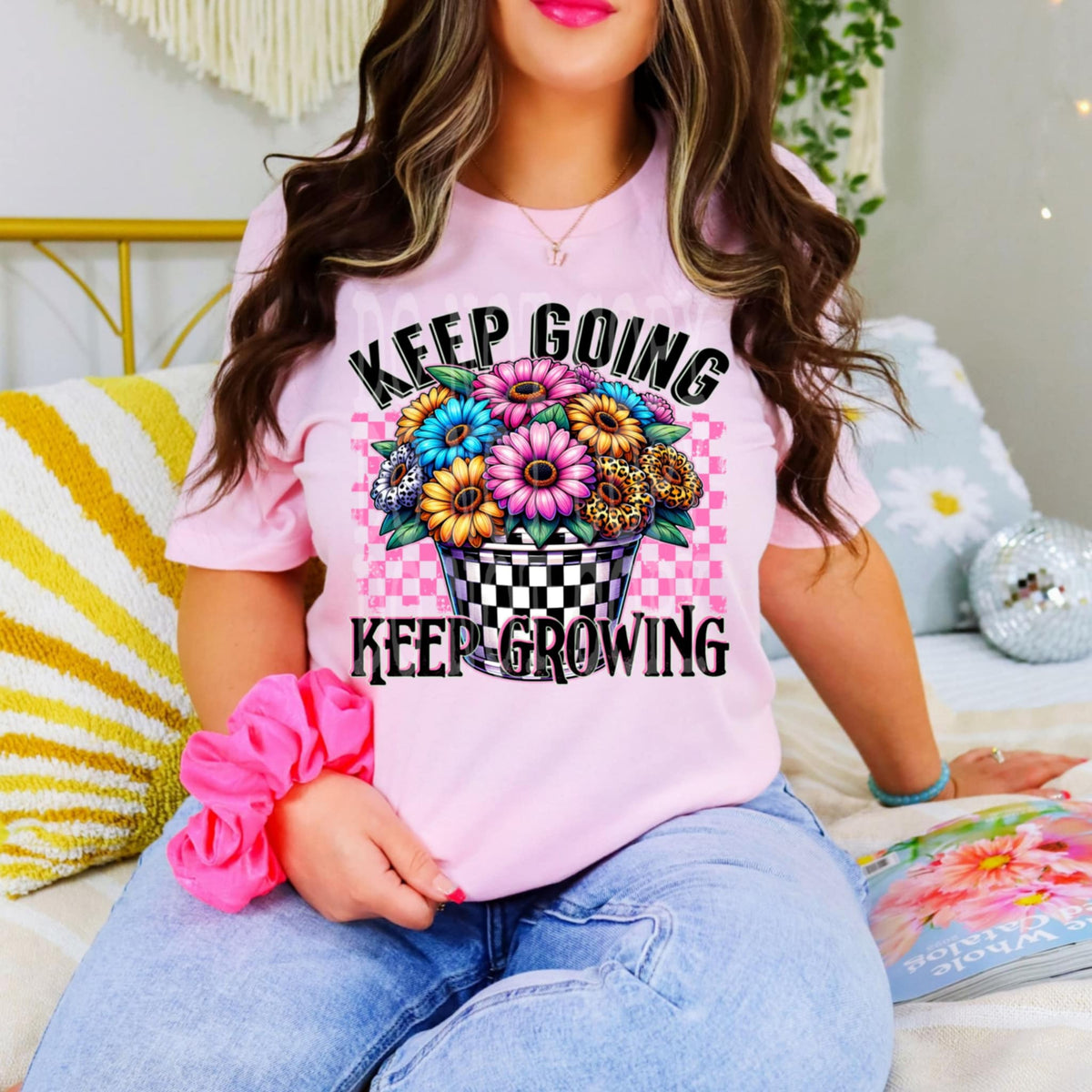Keep going keep growing (DD) 94118 DTF transfer