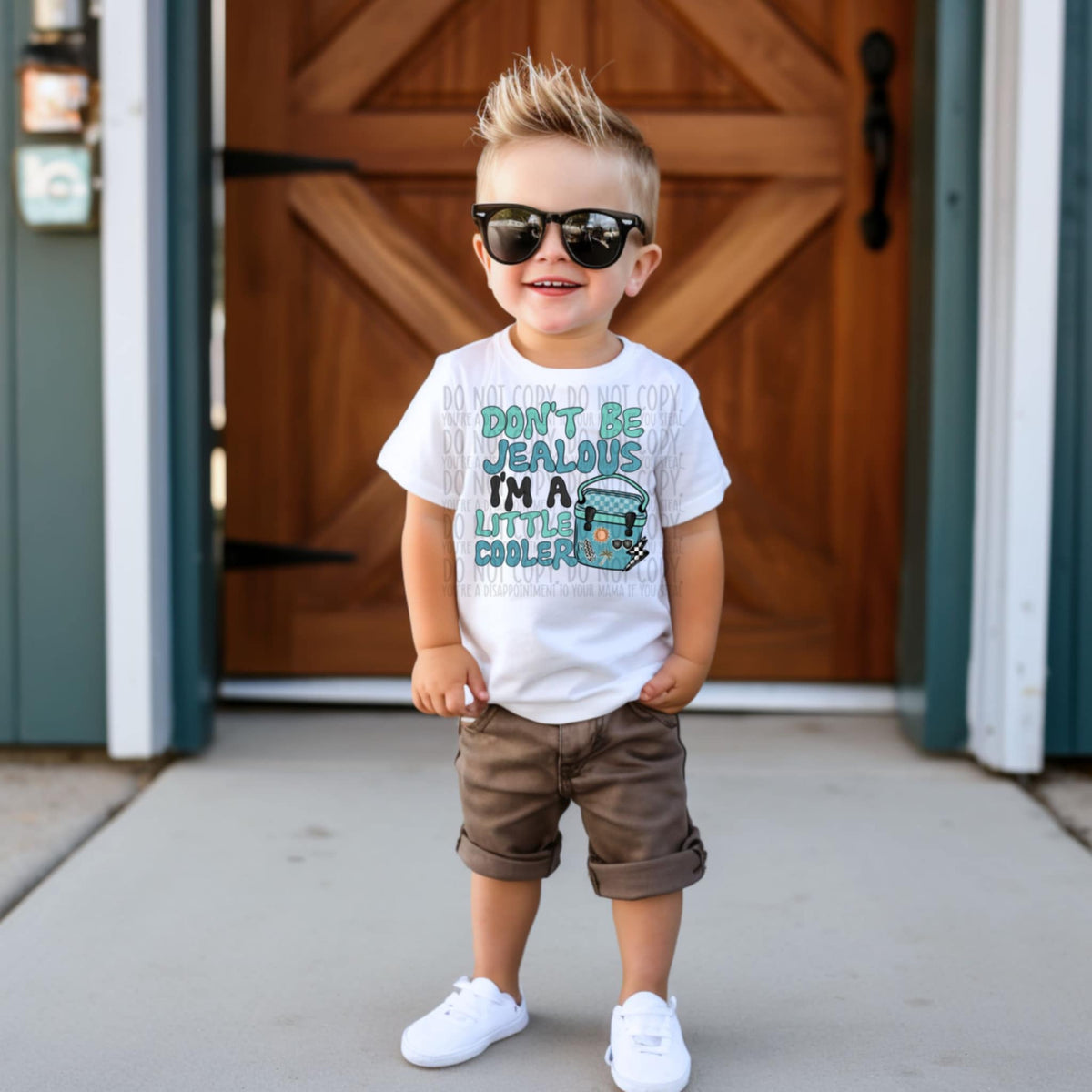 Don’t be jealous I’m a little cooler (SBB) 107254 DTF transfer