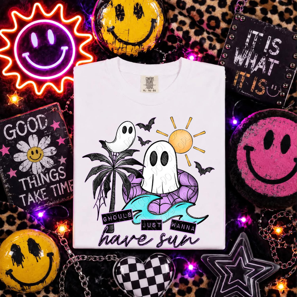 Ghouls just want to have sun Sunday Special DTF transfer