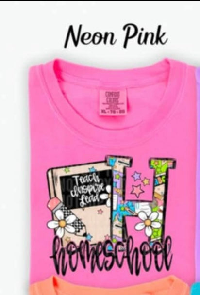 H homeschool school notebook (SDD) 98689 DTF transfer