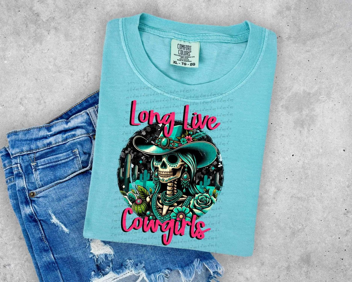 Long live cowgirls DTF transfer 13978