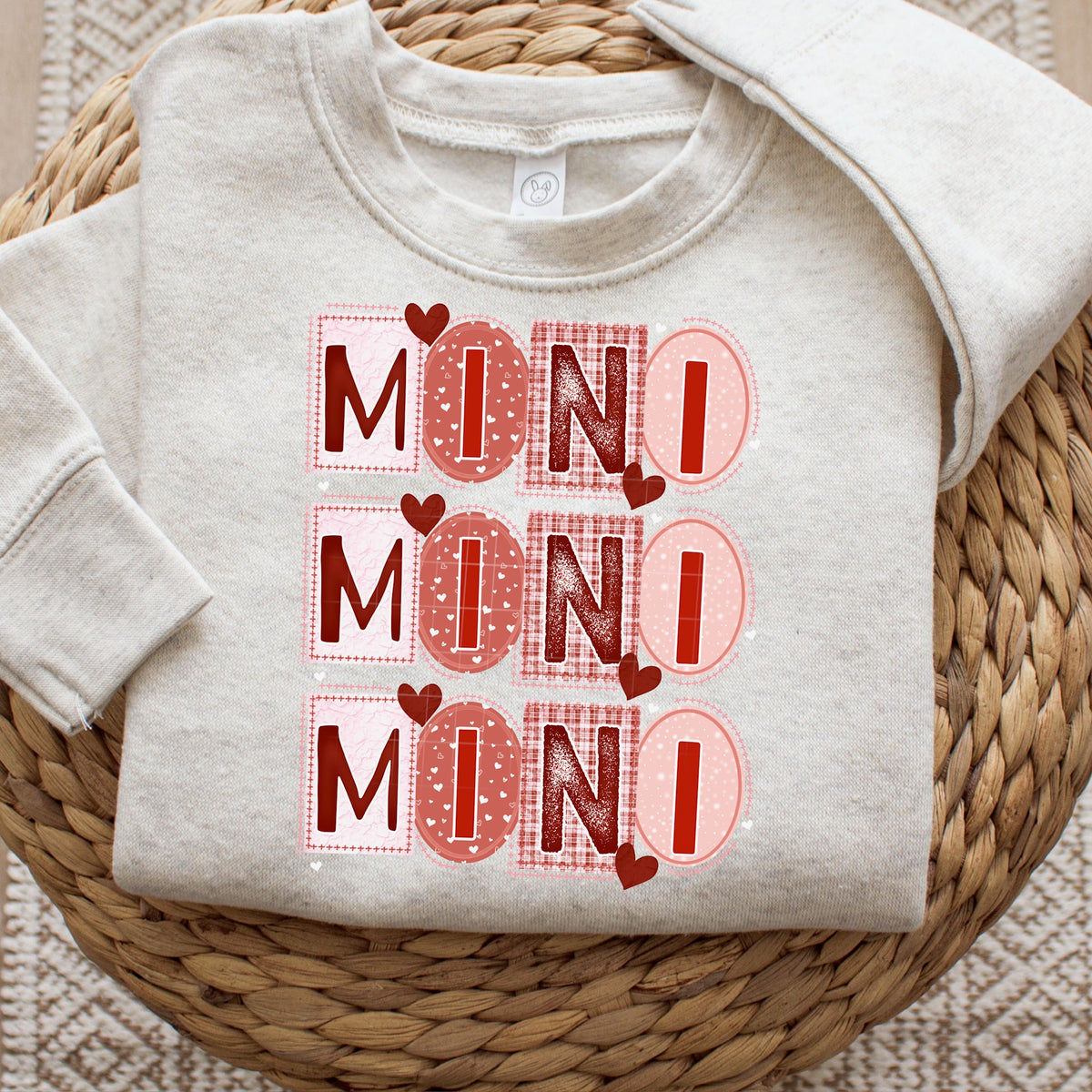 Mini mixed fonts stacked (CSC) DTF transfer