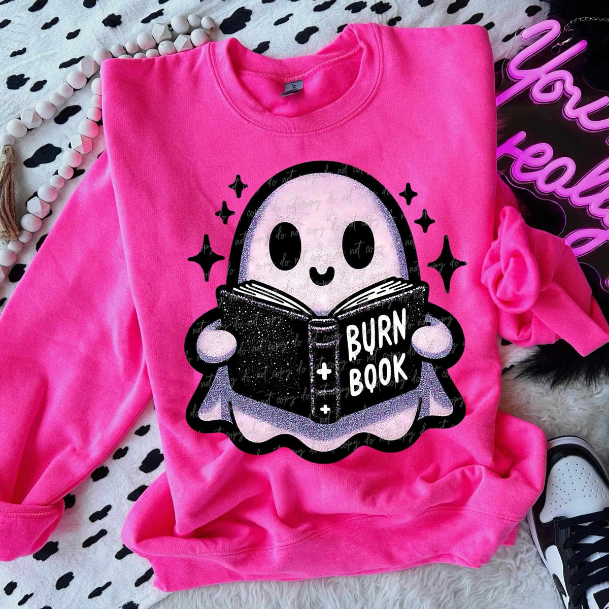 Burn book ghost 53382 DTF transfers