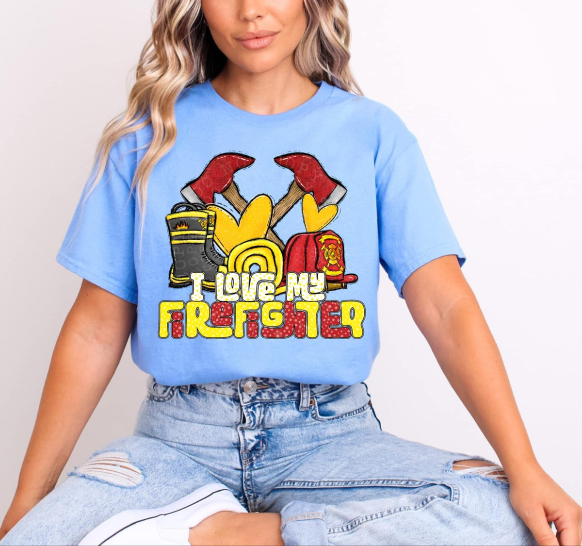 I love my firefighter 94707 DTF transfer
