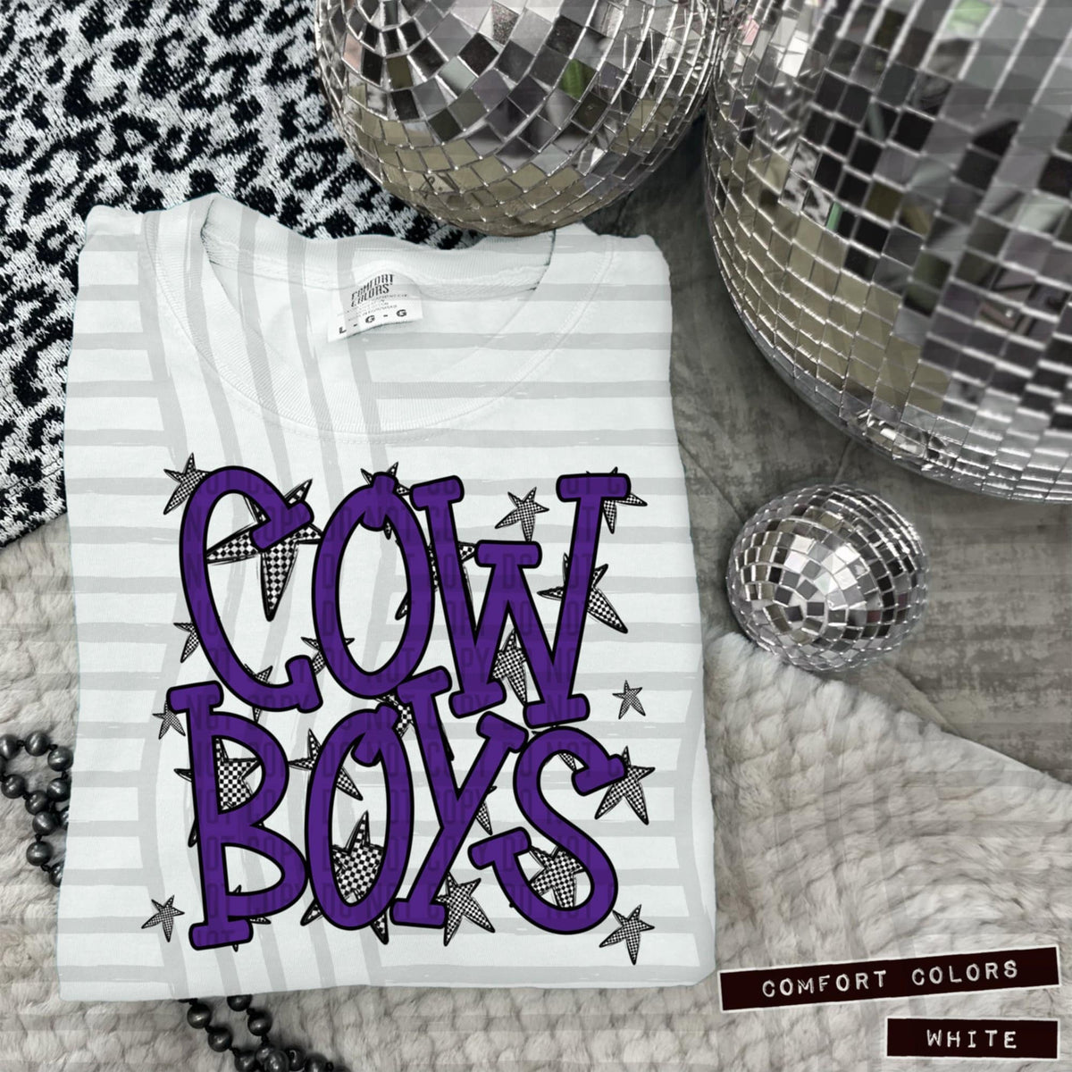 Purple Staggered Mascots (Caplinger)