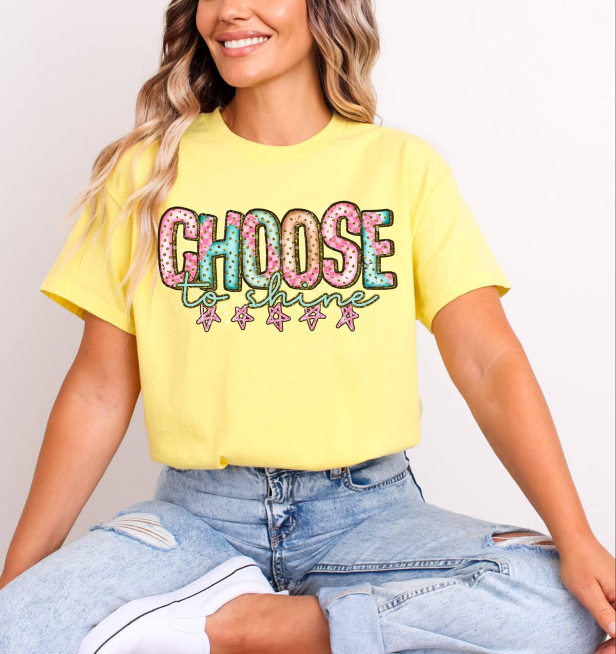 Choose to shine 100212 DTF transfer