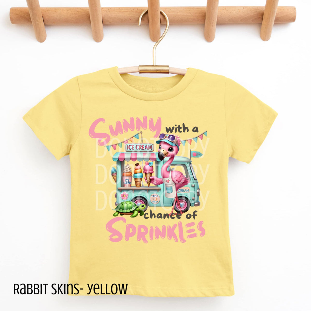 Sunny with a chance of sprinkles (CSG) 98342 DTF transfer