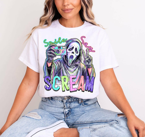 Smile say scream (c’s) DTF Transfer