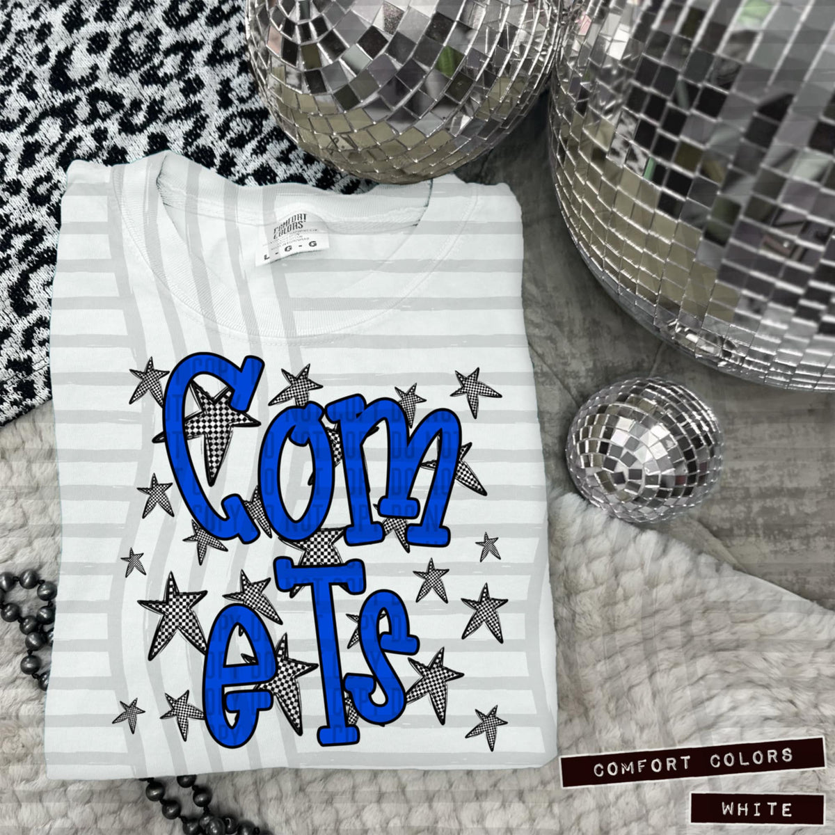 Blue Staggered Mascots (Caplinger)