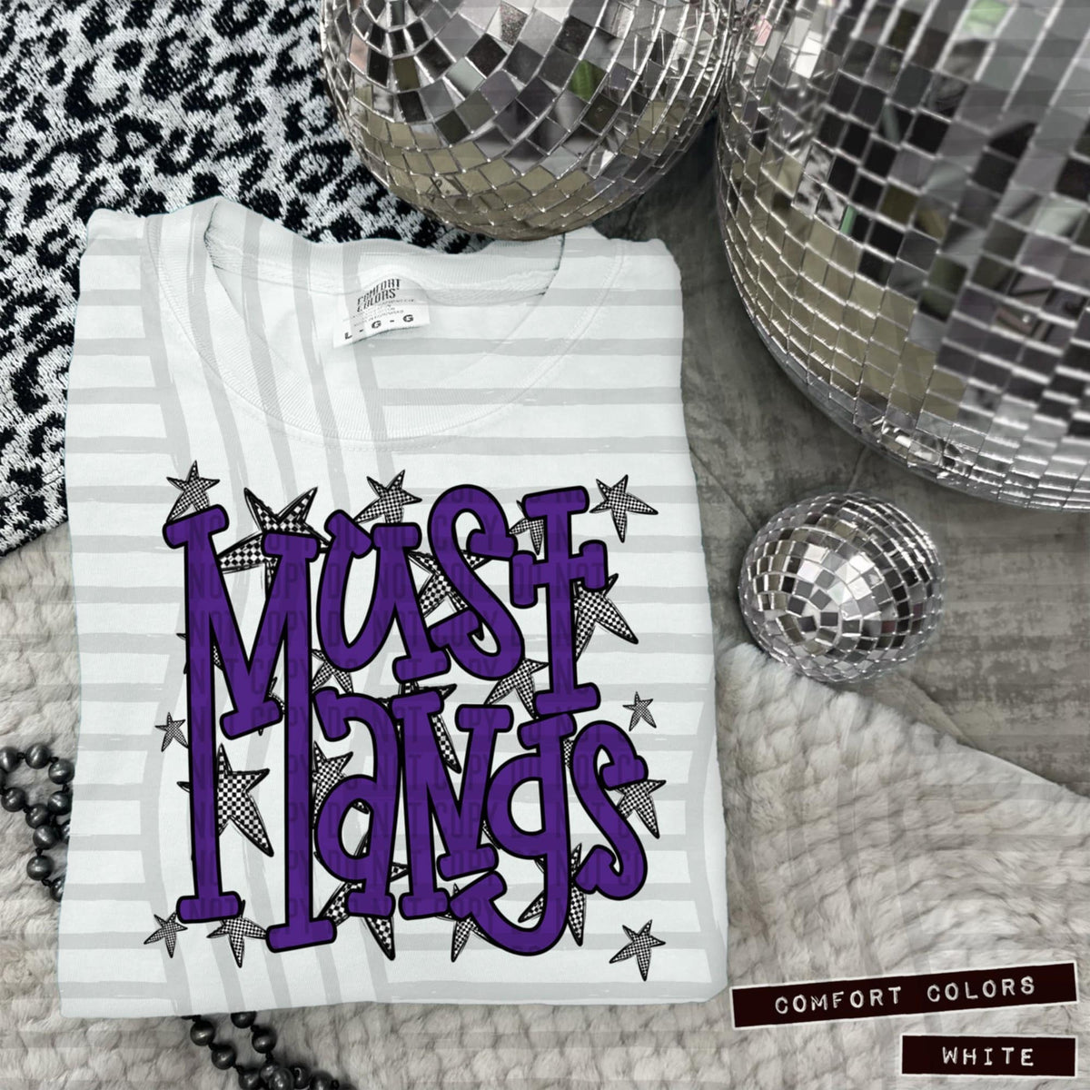 Purple Staggered Mascots (Caplinger)