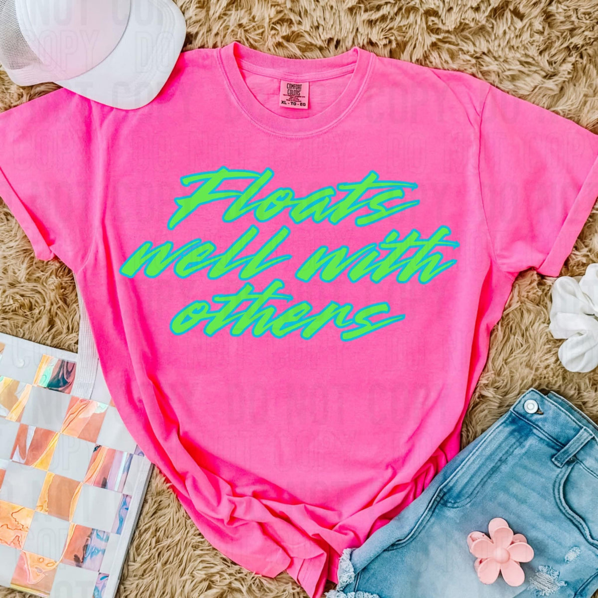 Floats Well With Others sbb DTF transfer