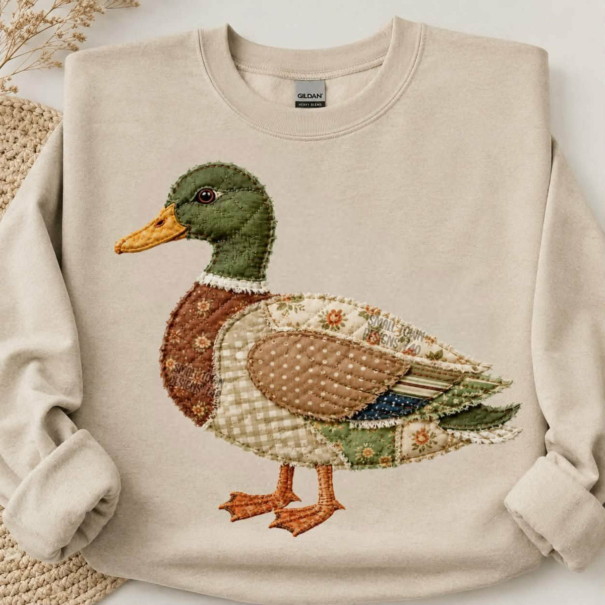 Duck patch fabric (STD) DTF Transfer
