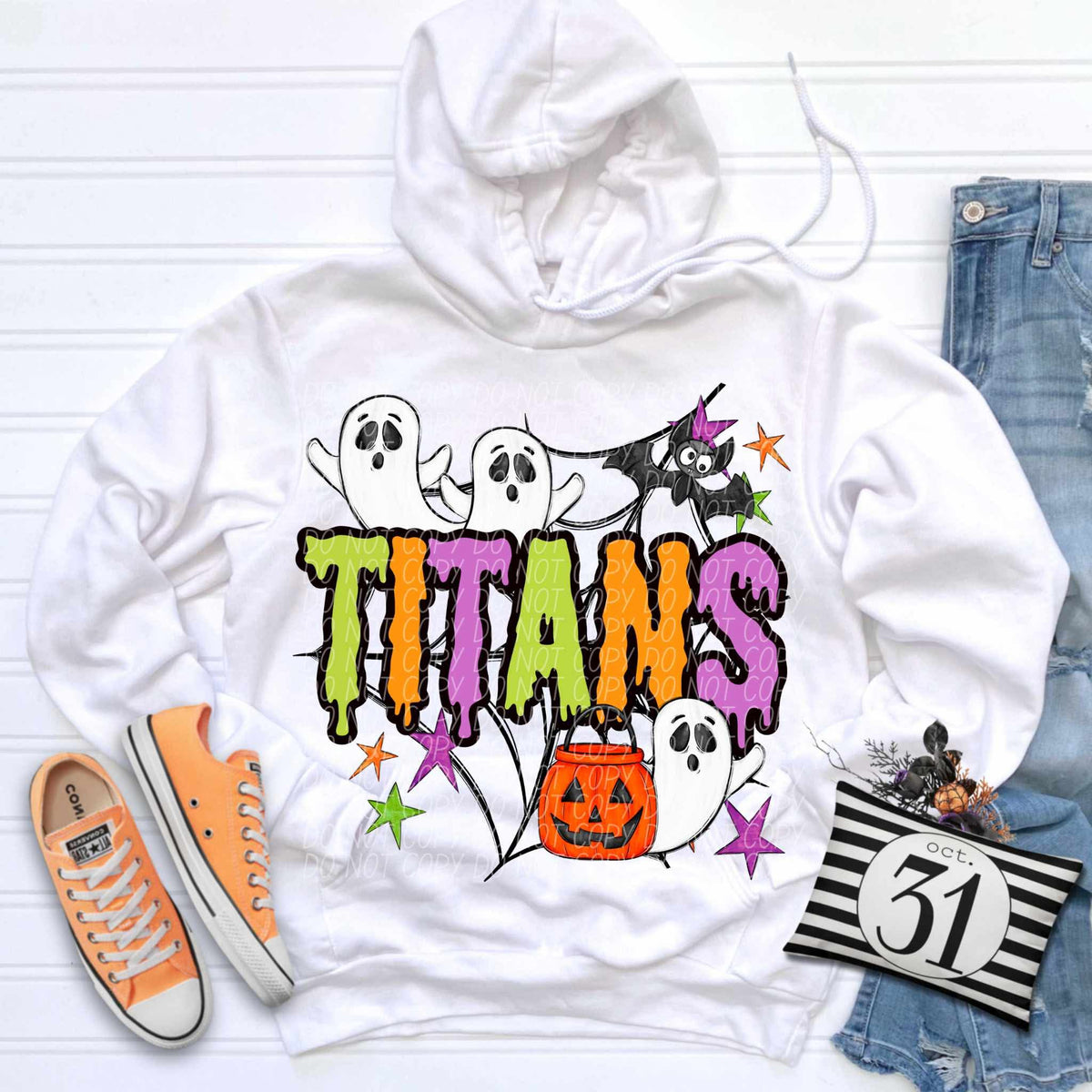 Titans Halloween (City) DTF transfer