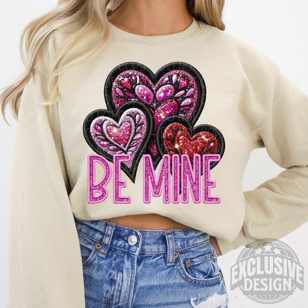 Be mine hearts 73279 DTF transfer