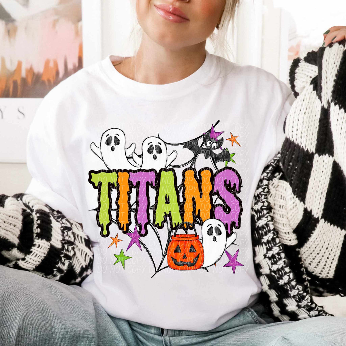 Titans Halloween (City) DTF transfer