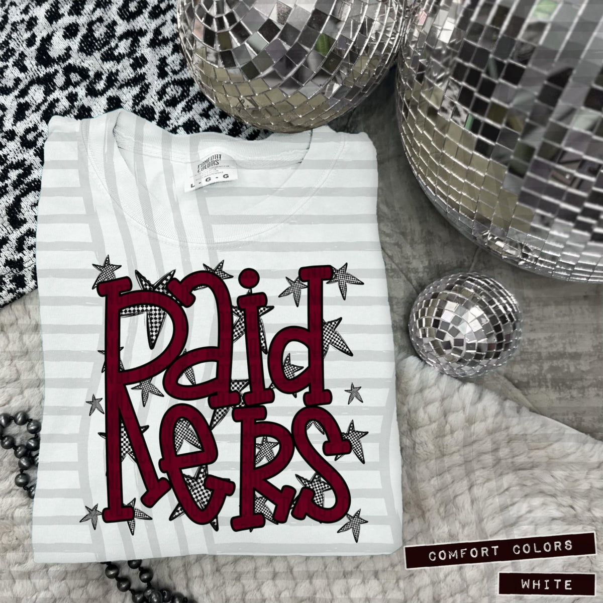 Maroon Staggered Mascots (Caplinger)