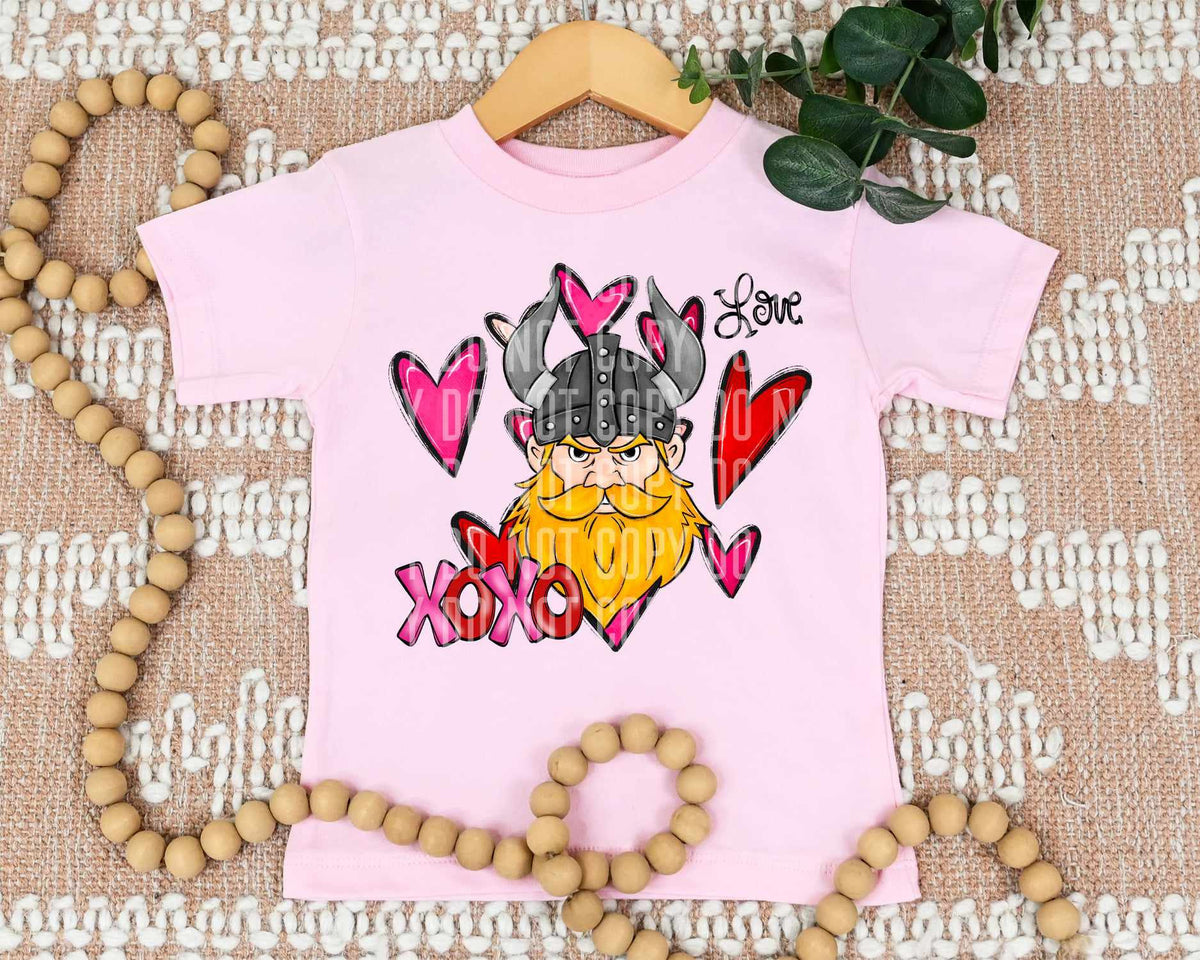 Xoxo Viking (caplinger) 73367 DTF transfer