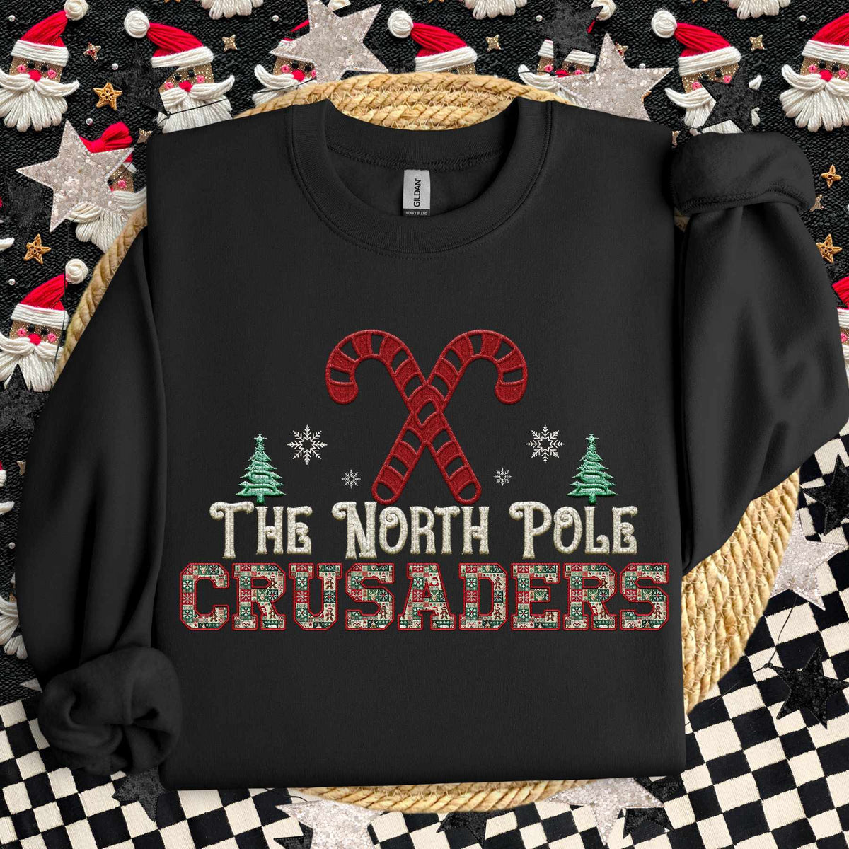 The North Pole crusaders 65360 DTF transfer