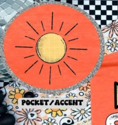 Sun pocket (Linda) 106653 DTF transfer