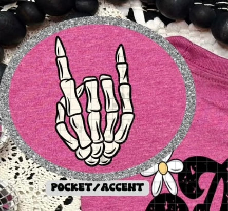 Fueled by anxiety pocket (Linda) 107895 DTF transfer