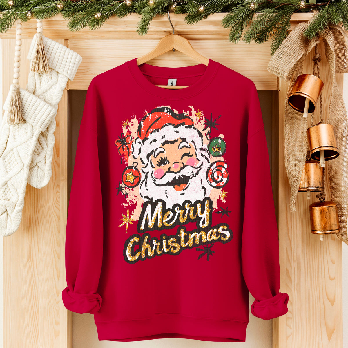 Merry Christmas Santa 113347 DTF transfer