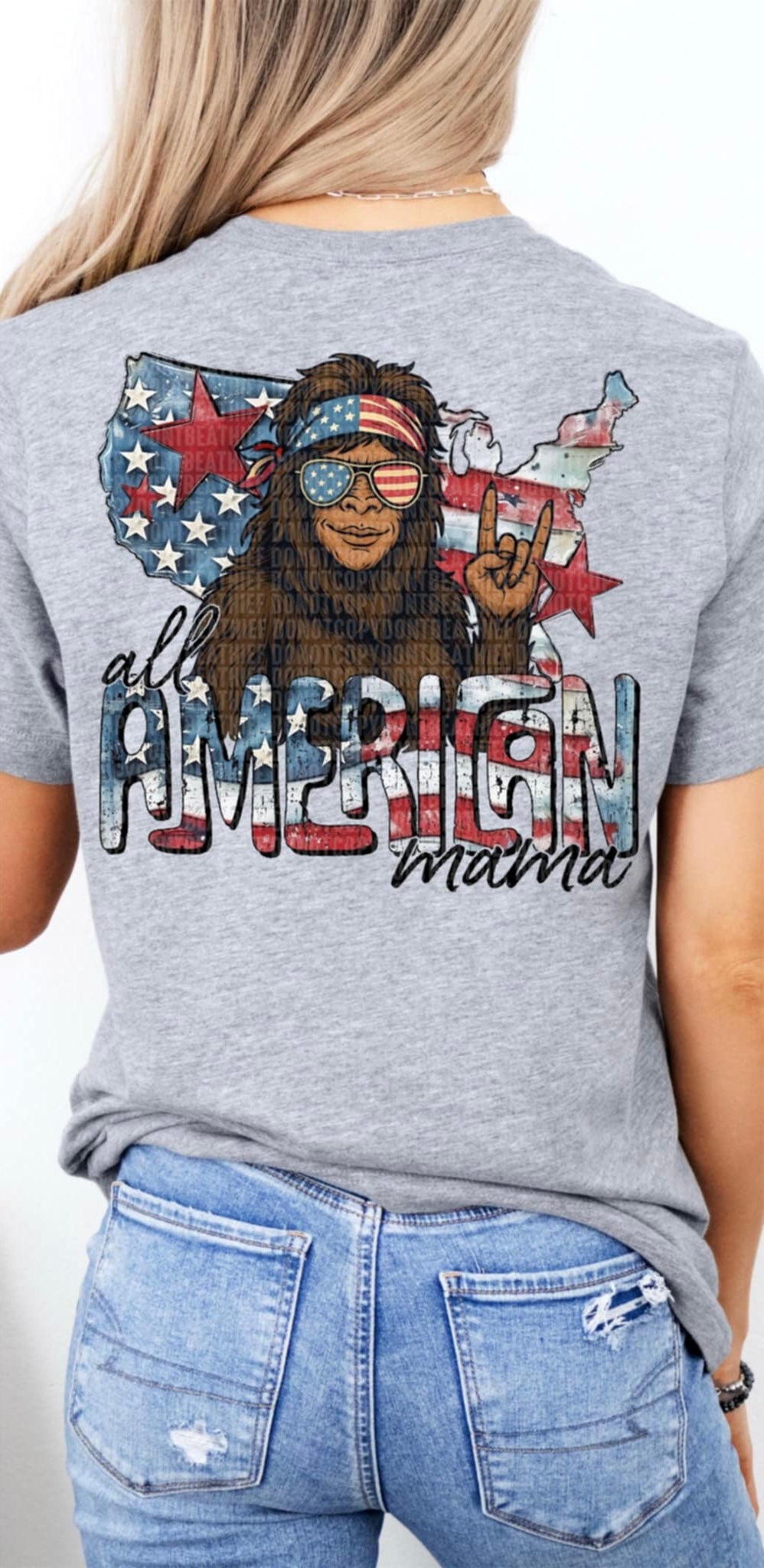 All American mama (SDD) 97679 DTF transfer