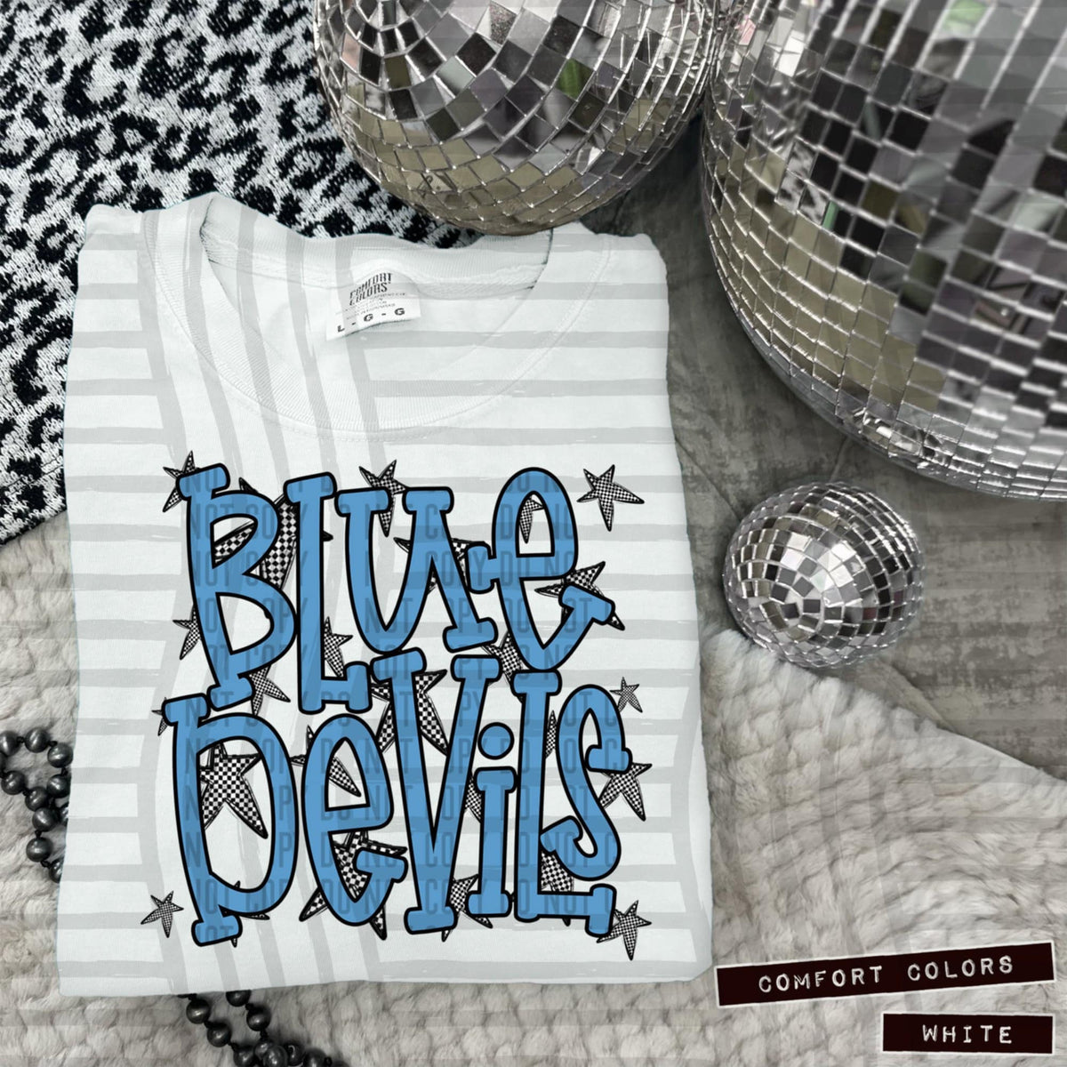 Col Blue Staggered Mascots (Caplinger)