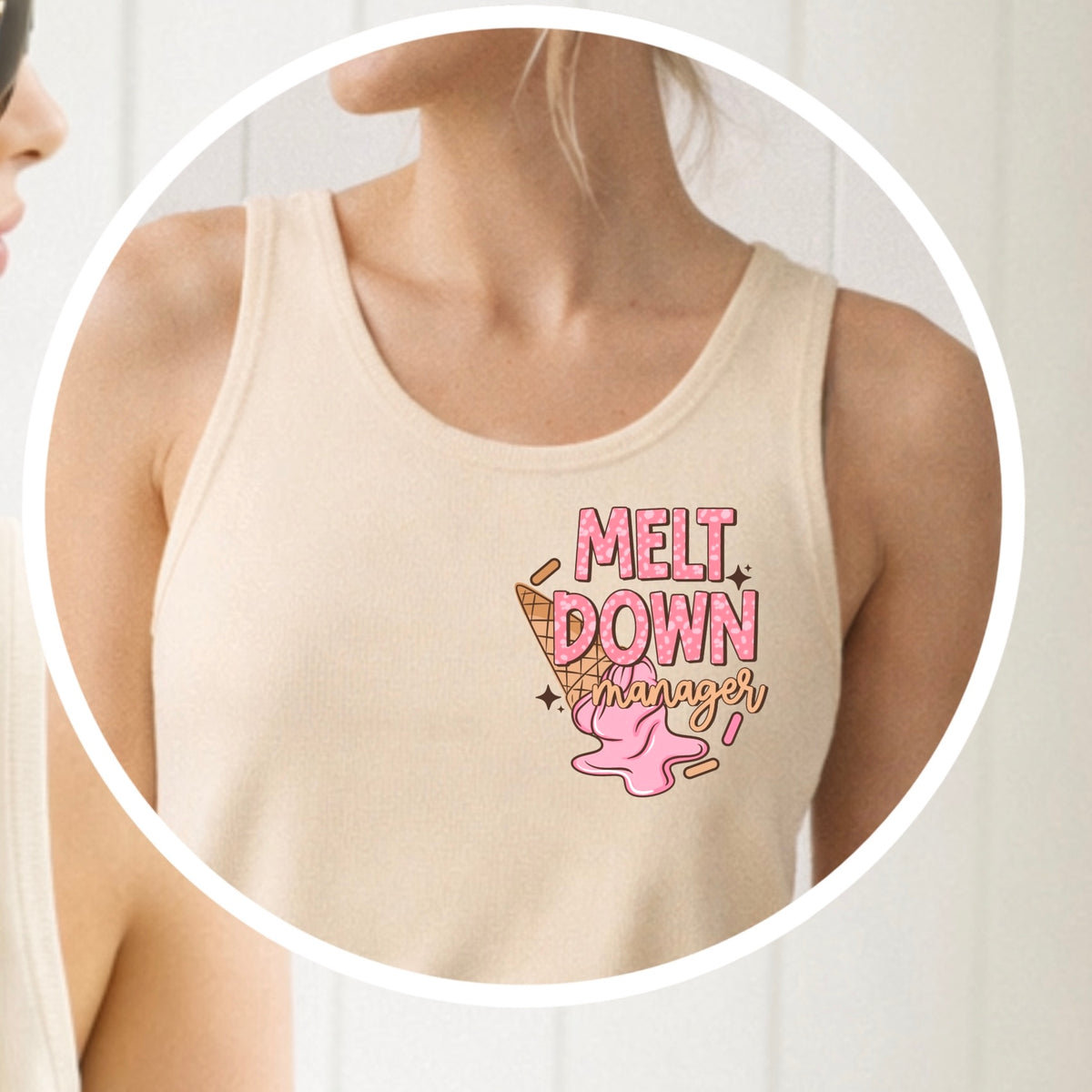 Mama meltdown manager POCKET (CSC) DTF Transfer