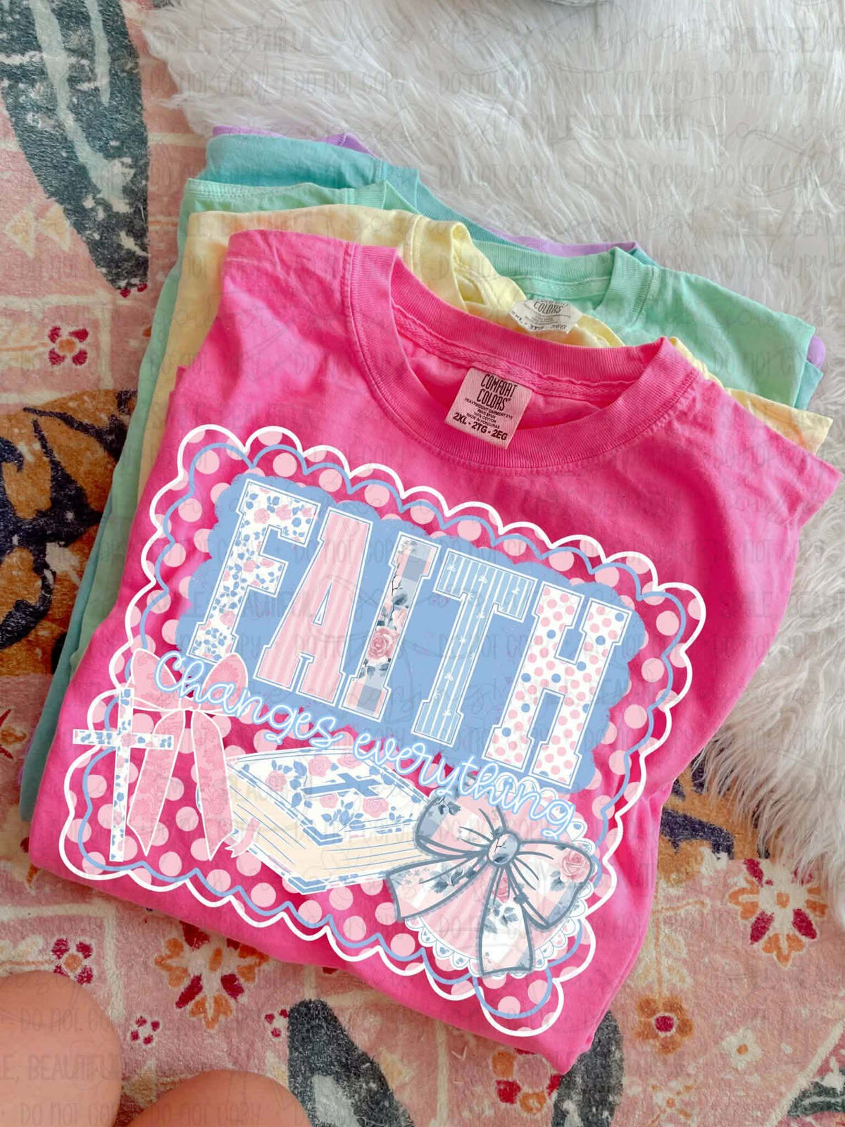 Faith changes everything (MZ) DTF Transfer