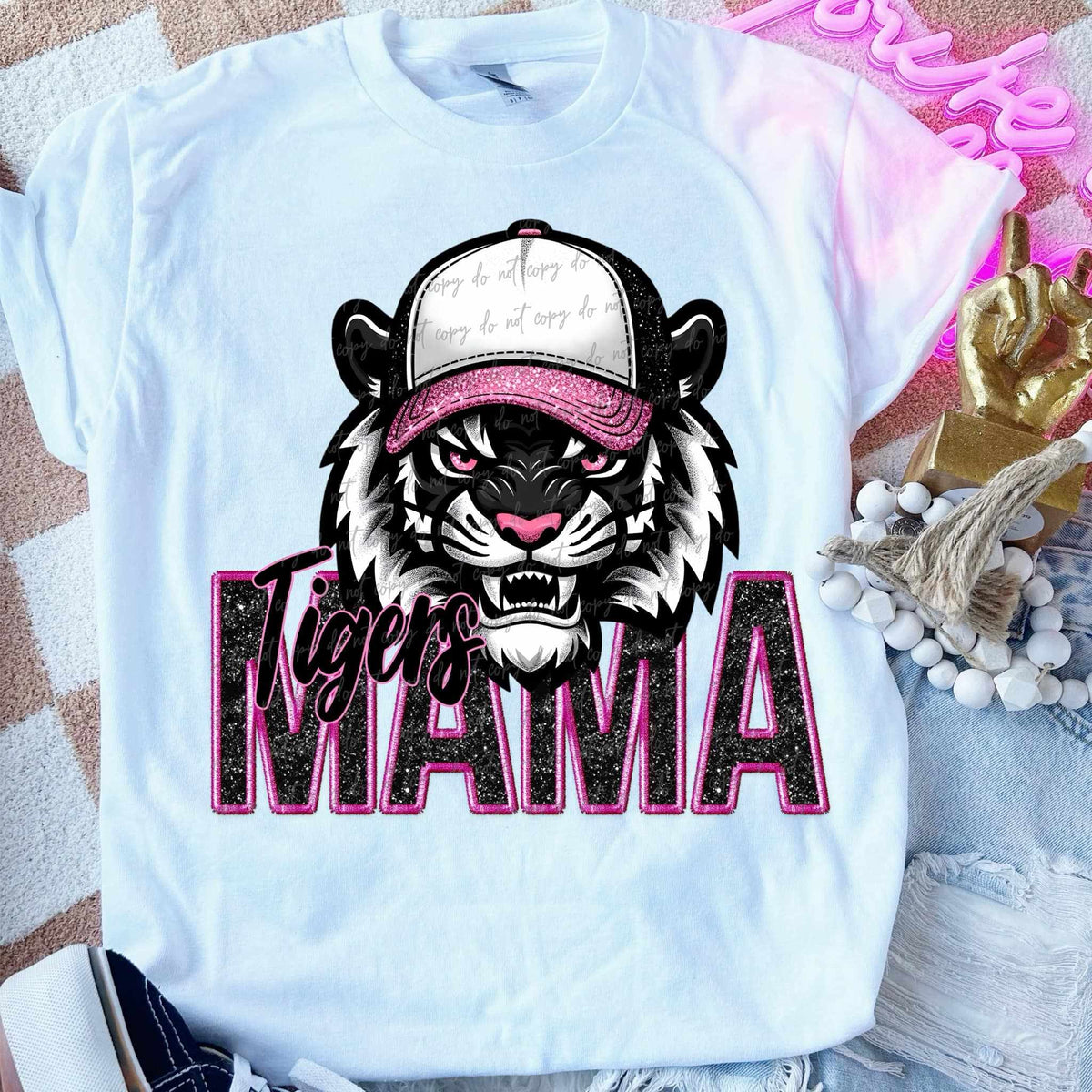 Tigers mama 53374 DTF transfers