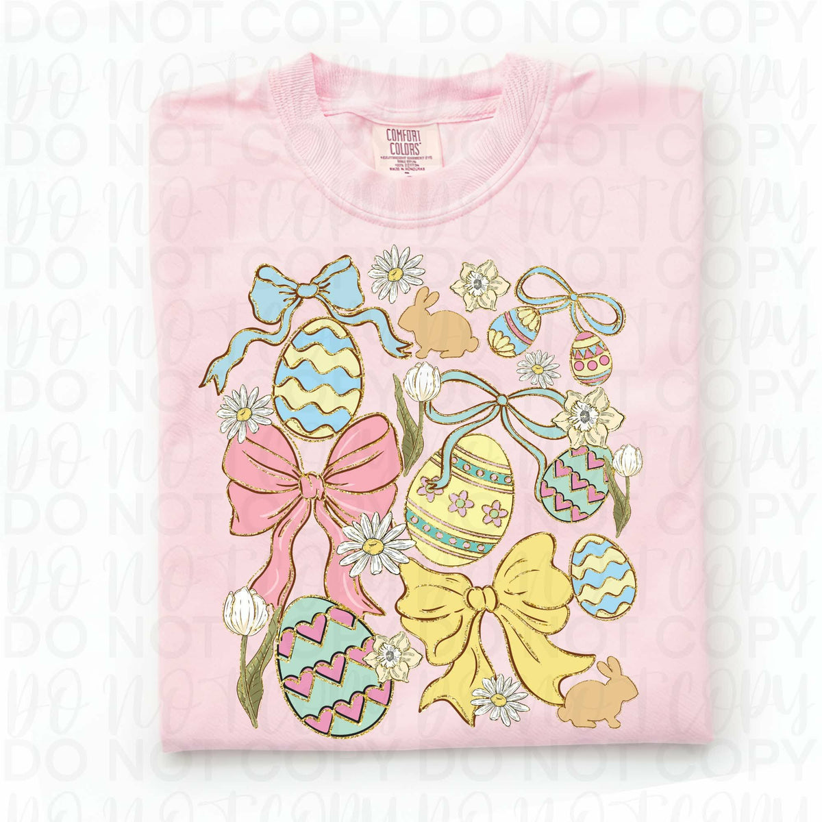 Easter eggs and bows Tuesday Deal DTF