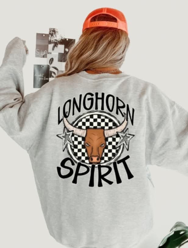 Longhorn spirit (S&G) 85203 DTF transfer