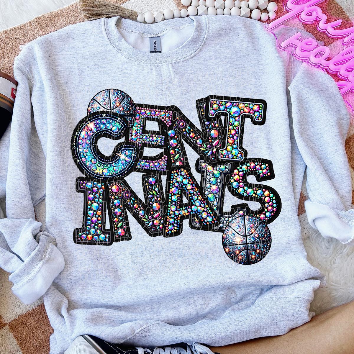 Centinals Basketball Rhinestone (CITY) 66505 DTF transfer