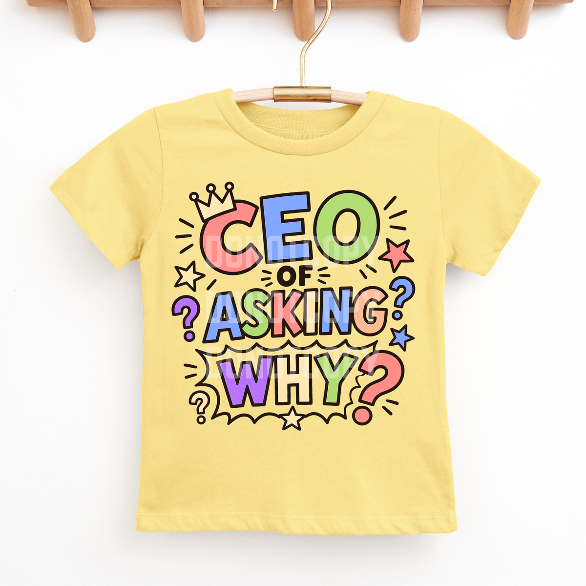 CEO of asking why (CSG) DTF Transfer