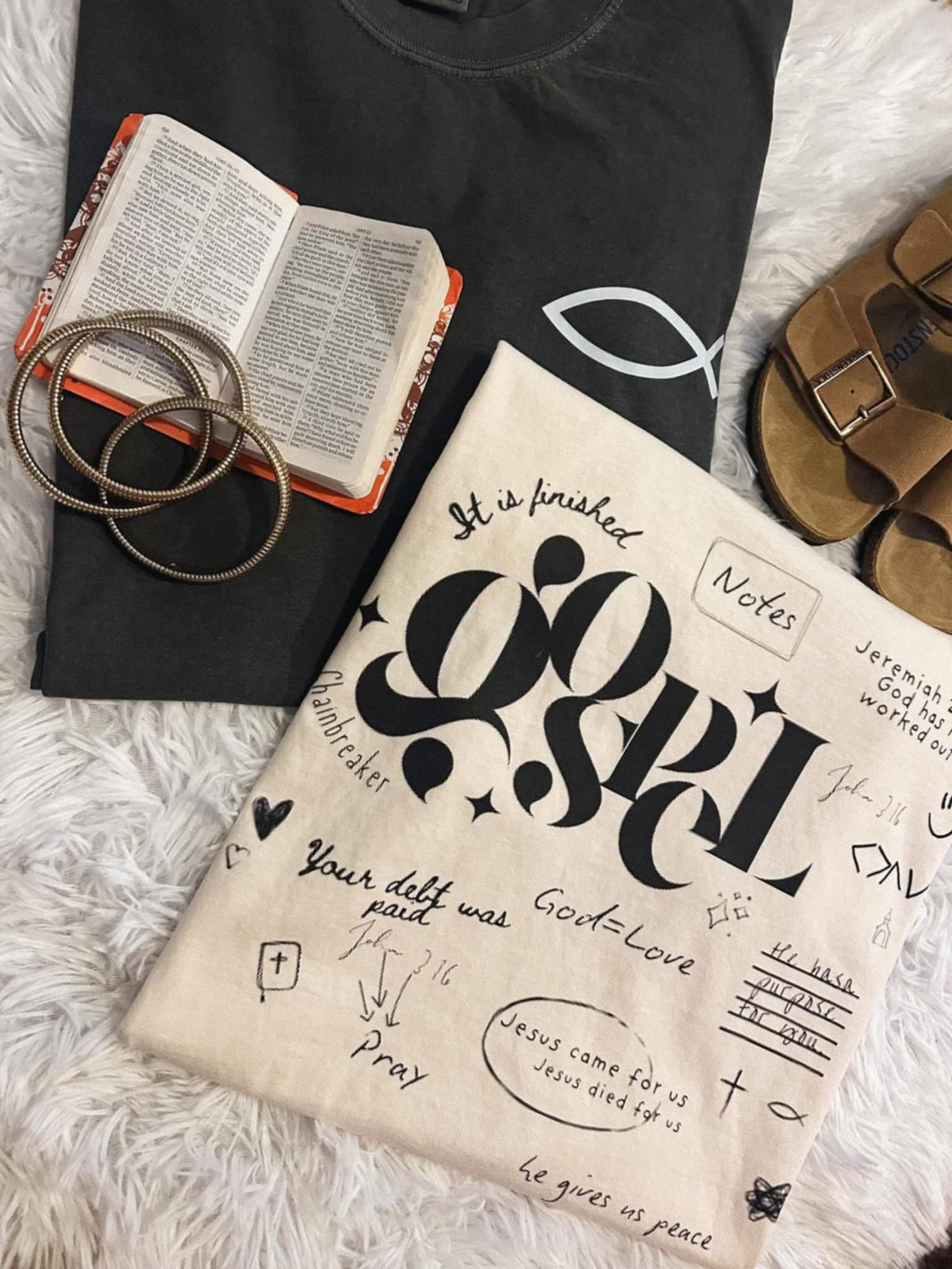 Gospel BLACK 106753 DTF transfer