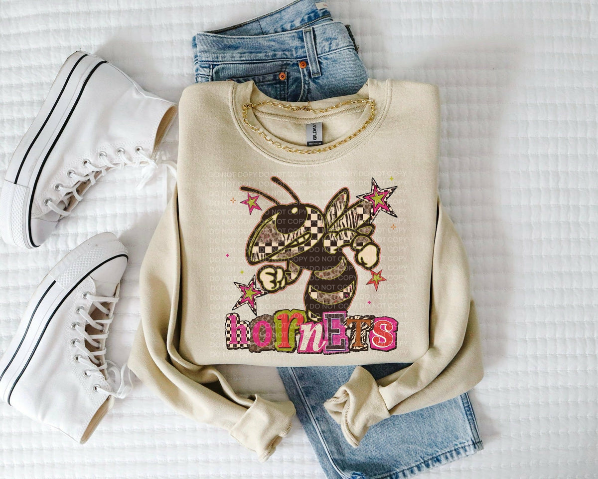 Hornets magazine font (SCG) DTF Transfer