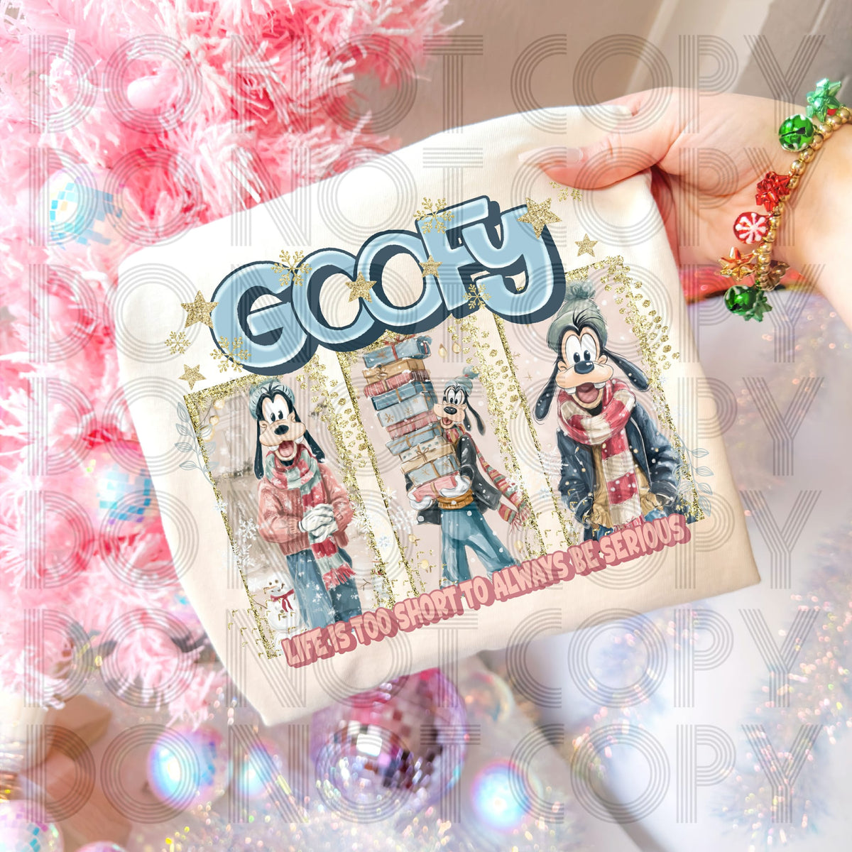 Goof blocks sunday special DTF transfer