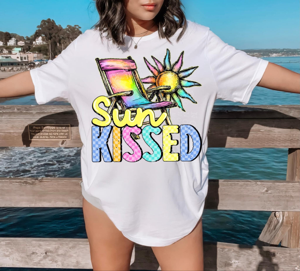 Sun kissed beach chair 96741 DTF transfer