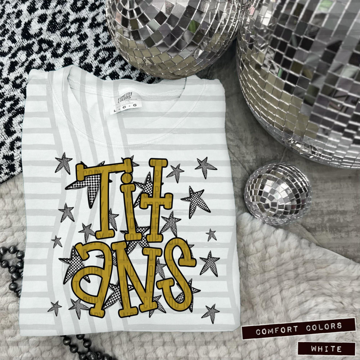 Gold Staggered Mascots (Caplinger)