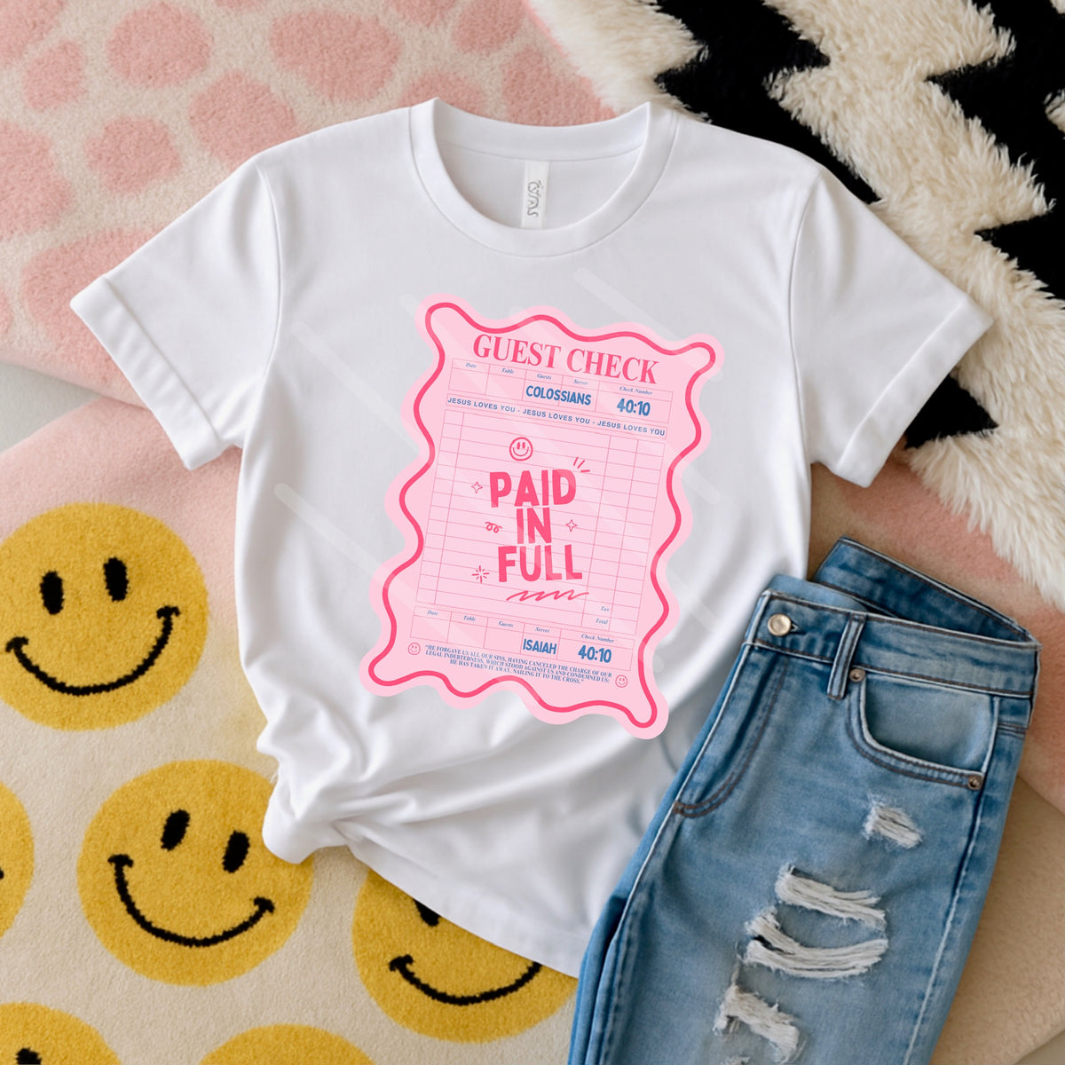 Paid In Full guest check 110614 DTF transfer