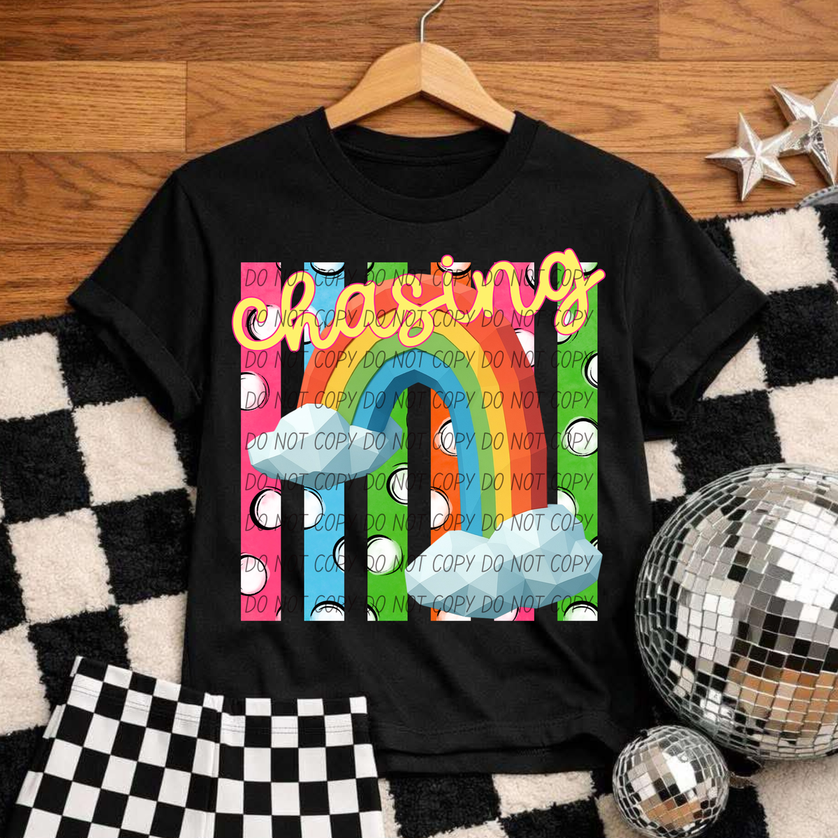chasing rainbows (City) DTF Transfer
