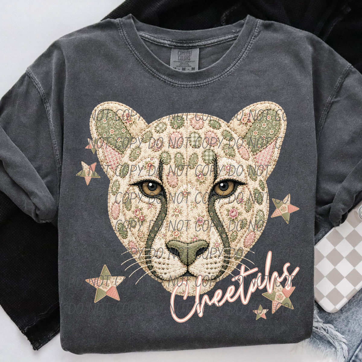 Cheetahs meemaw mascot (City) DTF Transfer